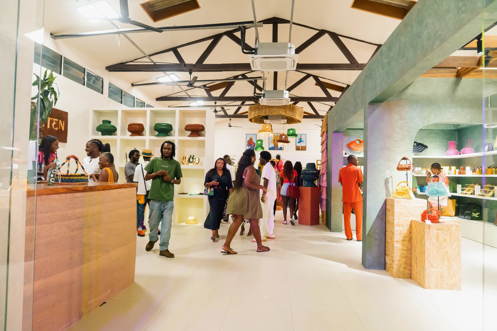 Kenten’s Accra store interior